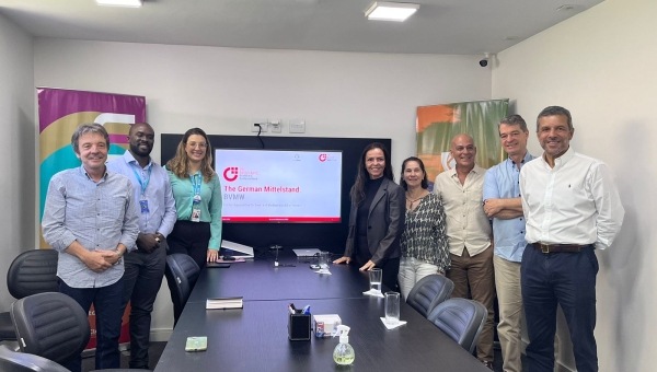 Conexão Brasil x Alemanha: ACIANF recebe representante do Brasil da BVMW